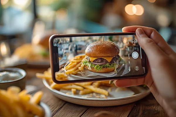 Example of sharp, well-focused food photo